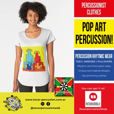 Style Percussion Wear - Color + Rhythm + Percussion